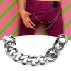 Aluminum Curb Chains 32.8 Feet Elegant     Handcraft Metal Craft Chain for Advertising Board Handbag Jewelry