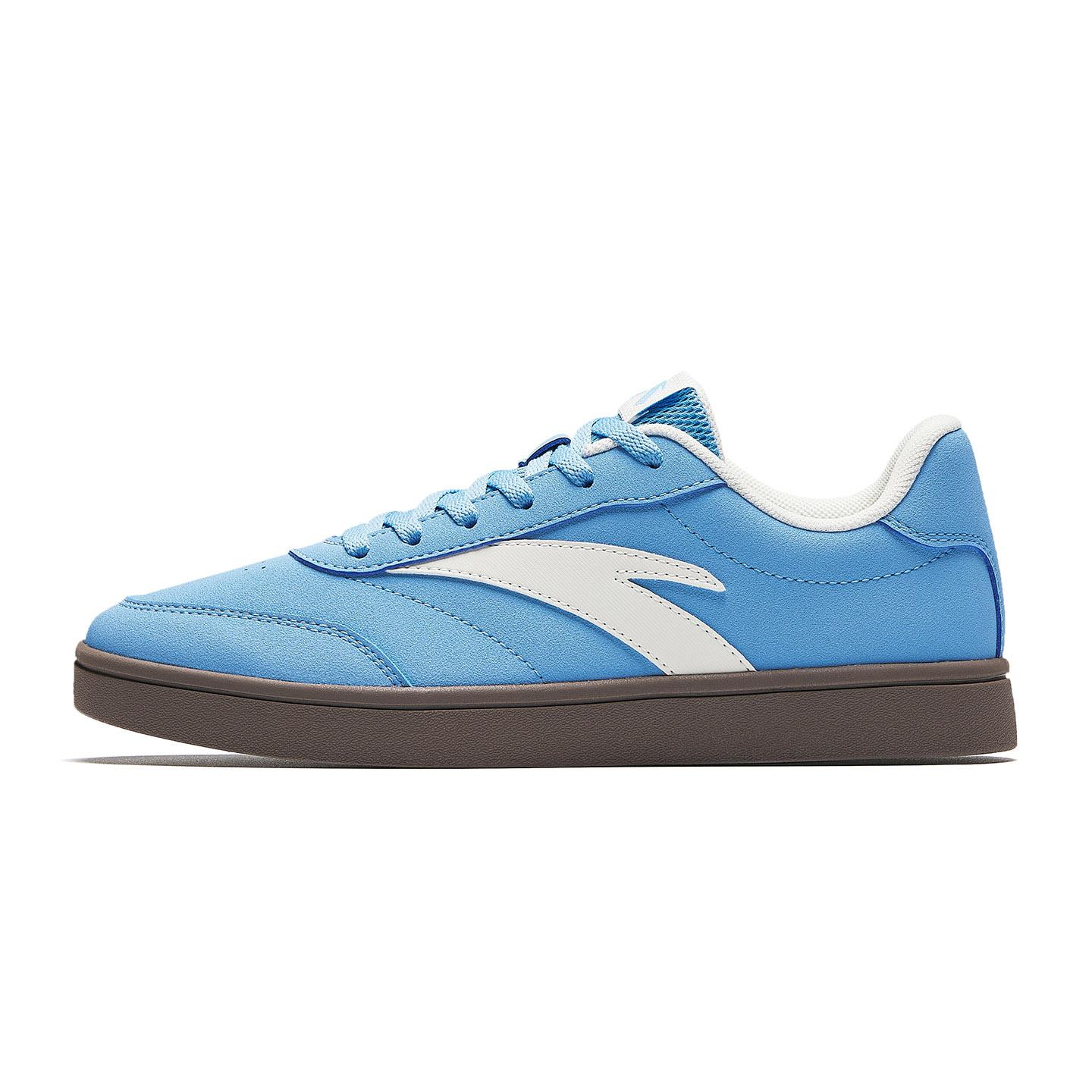 

Anta Skateboard Shoes Women s Hua Guang Blue/Ivory White 922618099-6 37.5