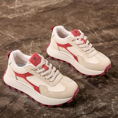 Women's Summer Thick Bottom Casual Running Sneakers Thick Bottom Higher Outdoor Hundred Shoes