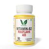 VITARUHE® Βιταμίνη Β2 Ριβοφλαβίνη – Βιταμίνη Β2 Υψηλής Δύναμης για Ενέργεια, Μεταβολισμό, Όραση & Υγεία του Δέρματος | Υποστηρίζει τον Σχηματισμό Ερυθρών Αιμοσφαιρίων & το Νευρικό Σύστημα