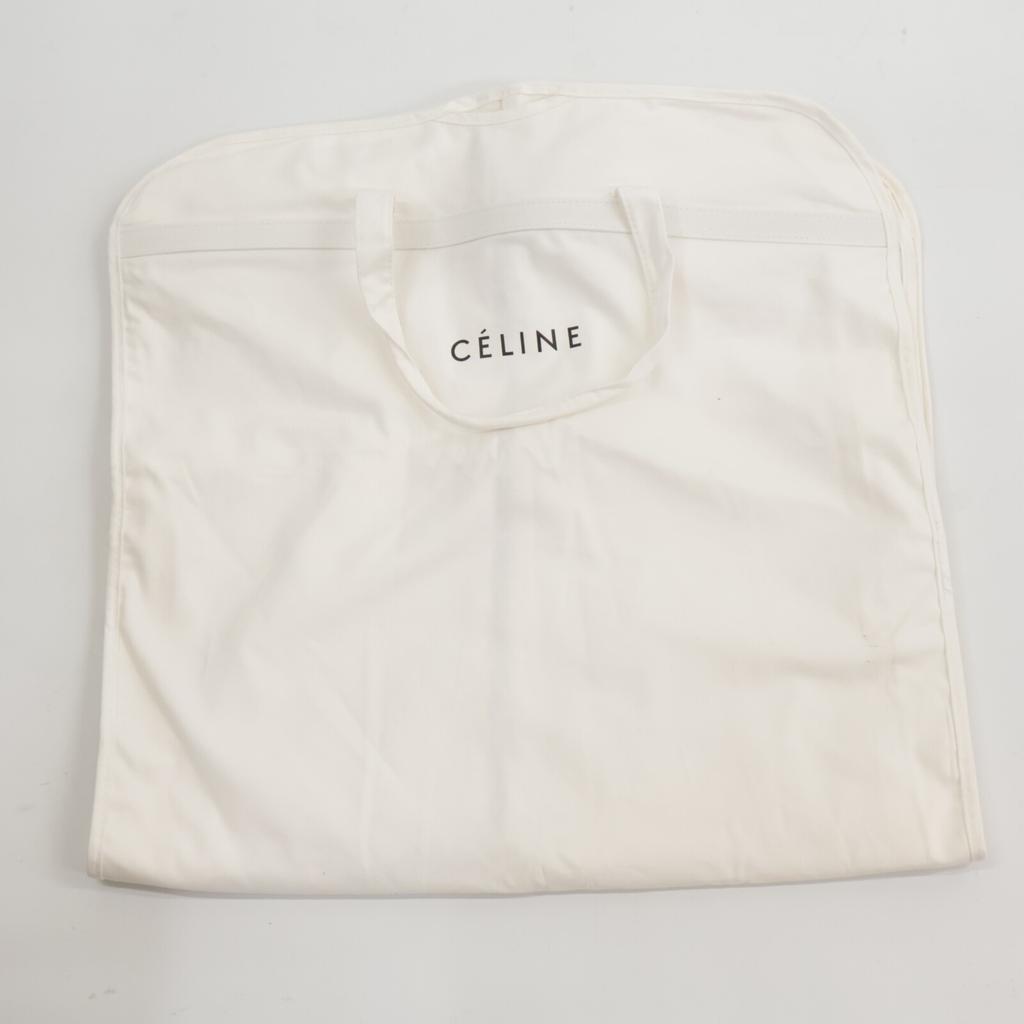 Celine Domestic Regular Phoebe Period 2 8H28/7165 Crombie Coat 36 NavyUsed