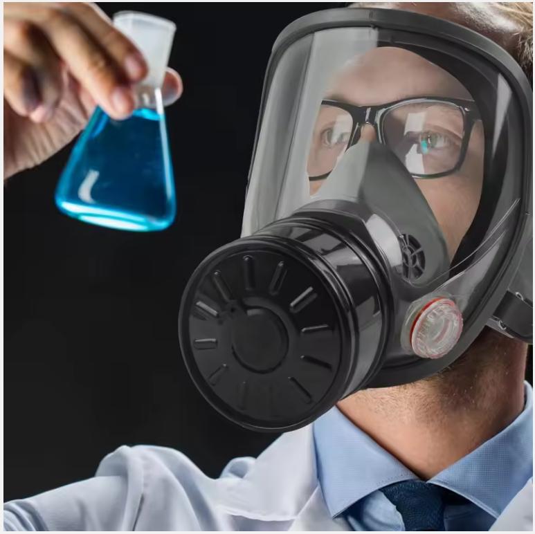 40mm Gas Mask Filters Single Gas Mask Filter for Gas Mask 40mm Activated Carbon Filter Against Vapors Dust Paint Spray Welding