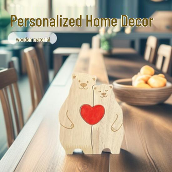 Solid Wood Wedding Card Box with Slots for Gift Card Storage - Elegant Wedding Party Decoration
