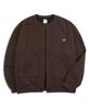 Bluff Knit Fleece Cardigan [Brown]