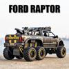 1/28 Ford Raptor F150 Alloy Car Model Diecast Toy Metal Modified Off-Road Vehicles Car Model Sound Light Collection Kids Gifts