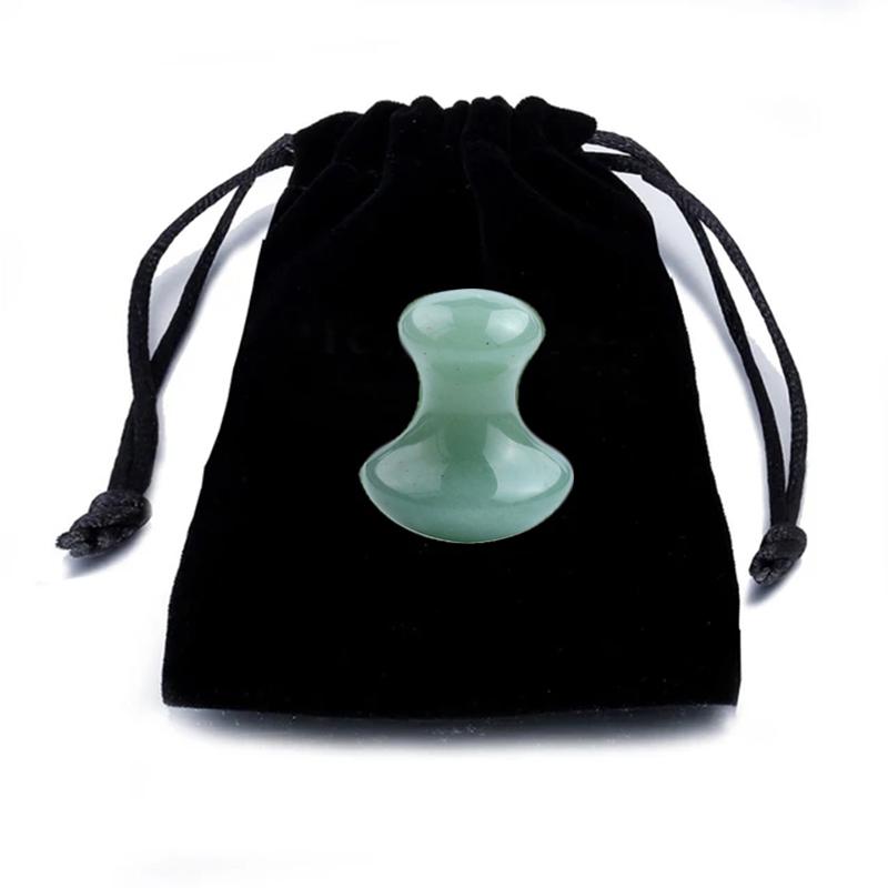 Natürliches Rosenquarz Gua Sha Schabmassagegerät Pilzform Kristall Guasha Stein Für Spa Entspannende Meditation Massagegerät