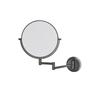 Wall-Mounted Folding Lighted Makeup Mirror for Bathroom or Dormitory