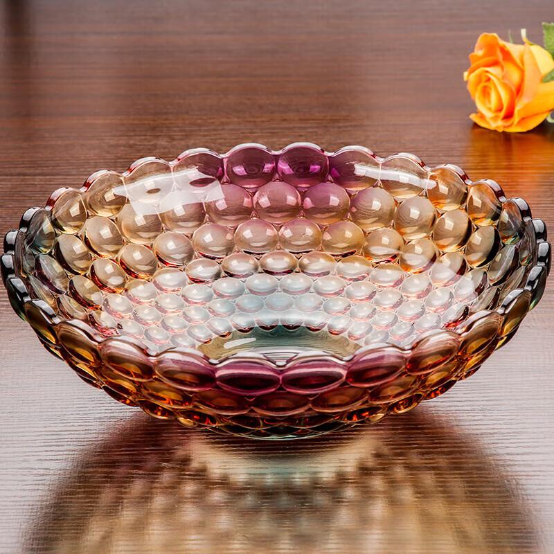 European Creative Crystal Glass Fruit & Candy Dish Set