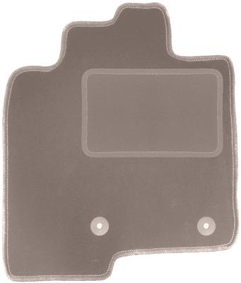Beige Driver's Mat For: Mitsubishi Pajero IV Long (2006-2018)