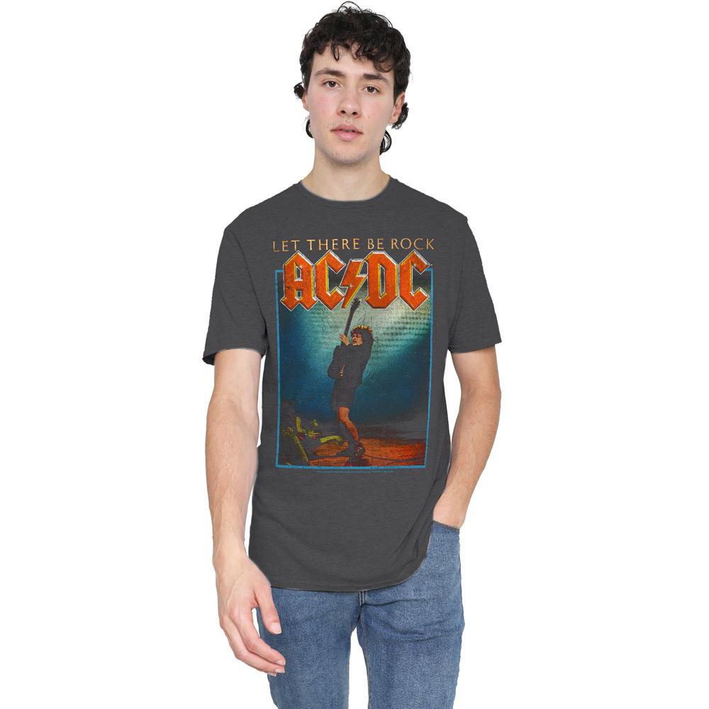 AC/DC Unisexové dospělé tričko Let There Be Rock