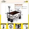Faltbarer Outdoor-Camping-Handwagen und Picknick-Trolley