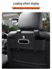 Compatible with 23 Nio ES6, ES7, ET7 Models: Rear Seat Storage Box with Cup Holder and Tissue Box.