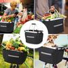 Lixada Bike Basket  Handlebar Front Basket Pet Carrier Bag for Shopping Commuting Bike Handlebar Basket Handlebar Basket