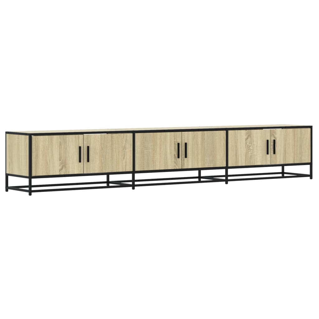 Vidaxl Szafka Pod Tv, Dąb Sonoma, 240X35X41Cm, Materiał Drewnopochodny