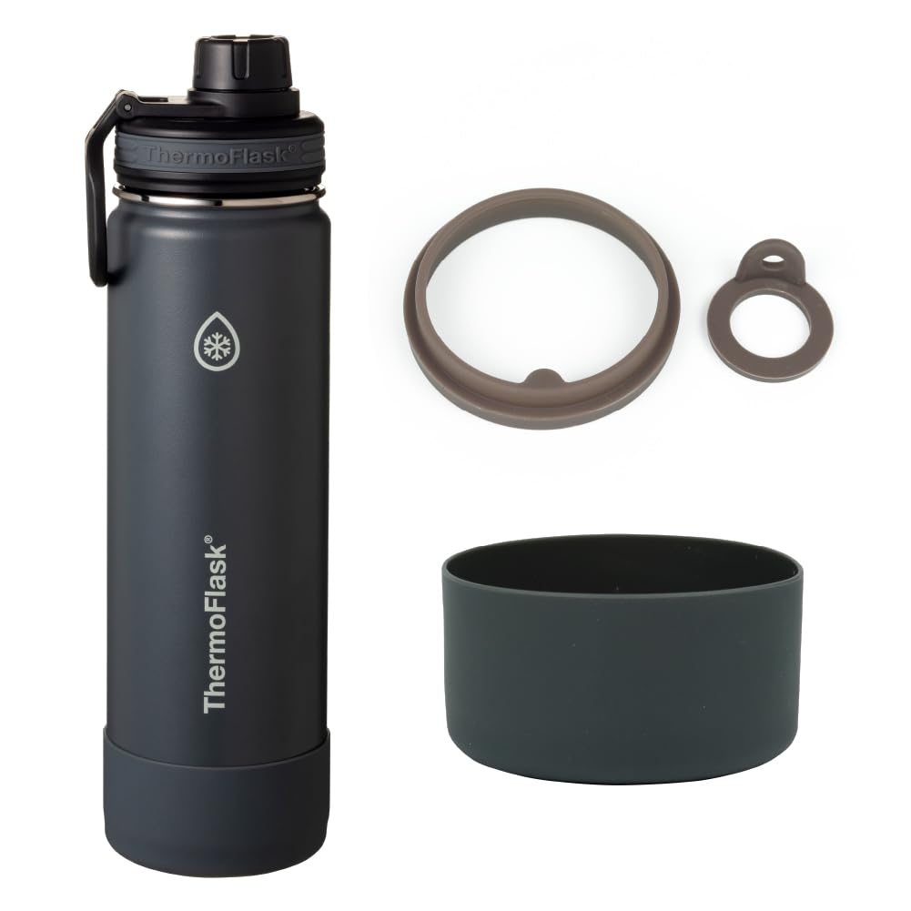 Takeya Thermo Flask Light Parts Shadow Insulated Stainless Steel Water Direct TAKEYA [Official] Set, 0.7L Black, Bottle, 700ml, Drinking,