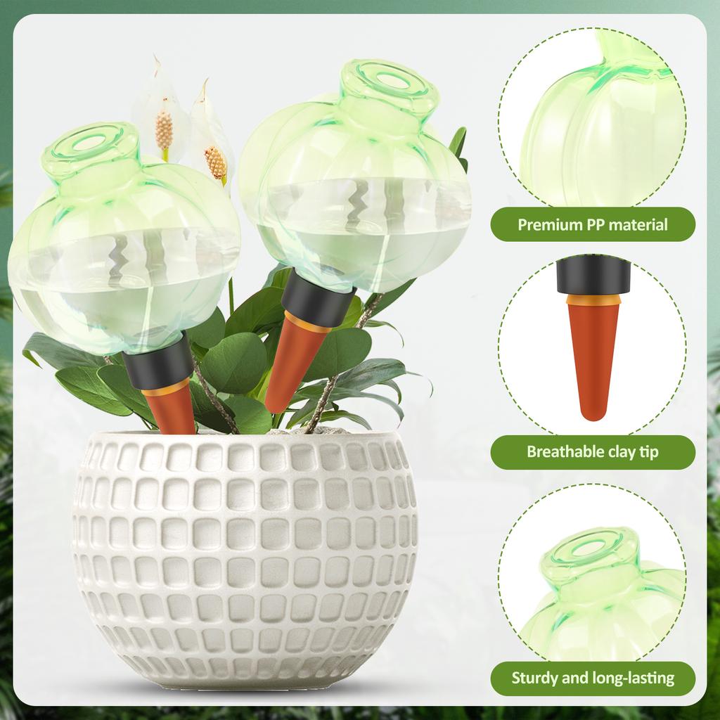 4Pcs 500ml Automatic Plant Watering Bulbs Plant Self Watering Globe Garden Plant Flower Pot Water Device Drip Irrigation System