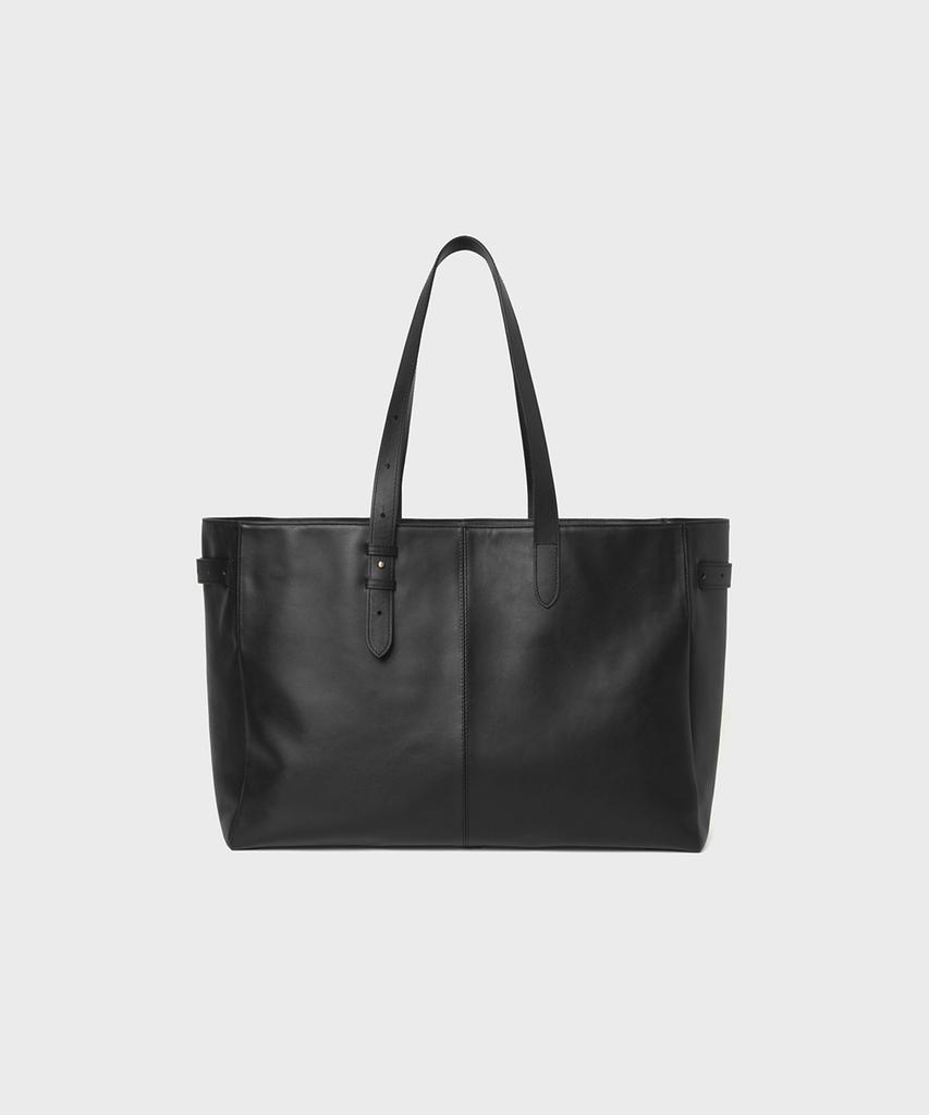 Shirter Montana Leather Tote Bag (Black)