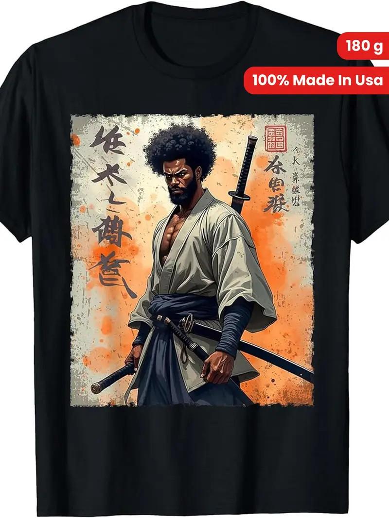 [Made in USA] 180g Vintage African Samurai Afro American Bushido Warrior Katana XXXL