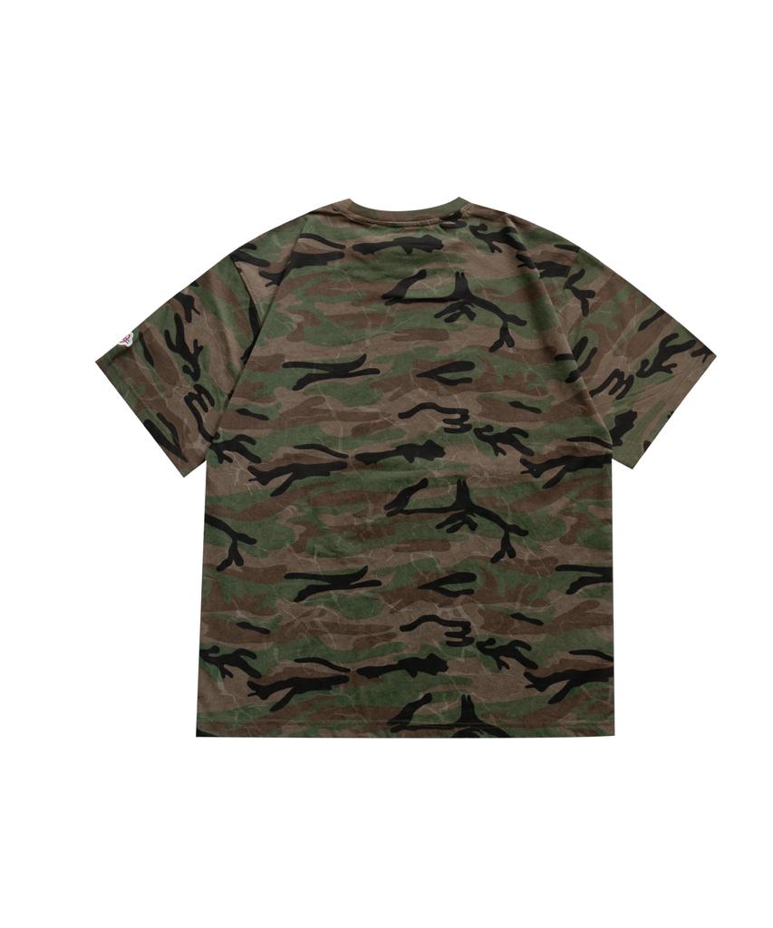 Wieoldeuwoldeu Acro Logo Camouflage T-Shirt