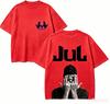 Rapper Jul Gift T-shirt Men Women Harajuku Oversized Unisex Short Sleeve Streetwear high quality Couples hot product Comfortable