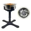 Adjustable Pet Dog Bowl Stand with Slow Feeder