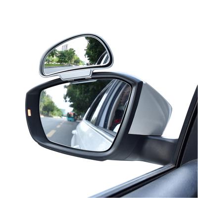 1piece High Quality 360adjustable Degree Wide Angle Side Rear Mirrors Blind Spot Snap Way for Parking Auxiliary Rear View