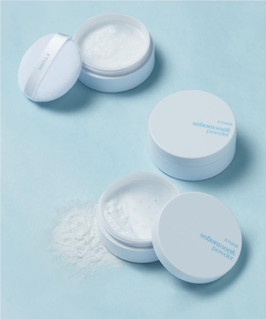 Sebum-removing powder
