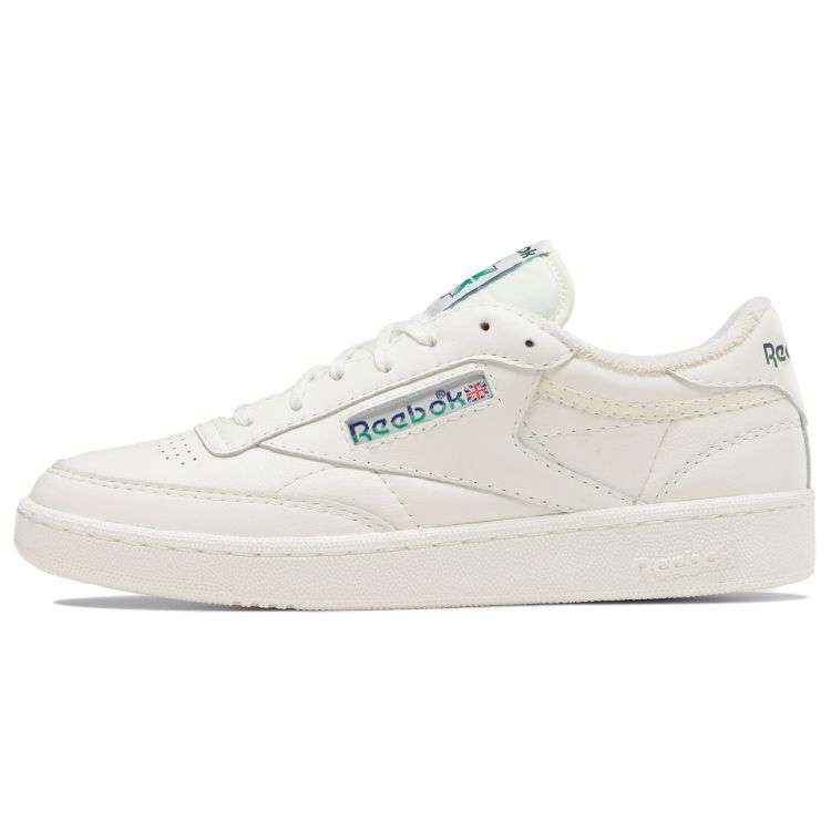 Reebok Club C 85 Vintage Split Logo - Cobalt Green Unisex Sneakers White Chalk Classic-Cobalt GX2743