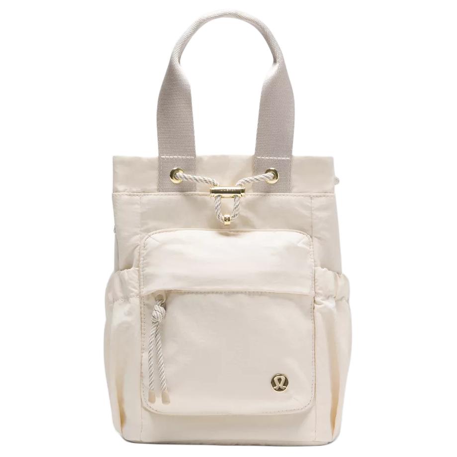 Lululemon Convertible Series 5L Minimalist Versatile Nylon Polyester Bucket Bag Women bags Light-Ivory LW9GB1S-075059 Light Ivory 20490₽