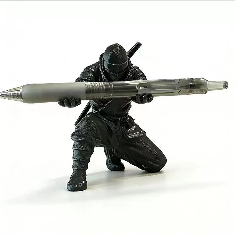 3D Printed Ninja Pen Holder Creative Gift Idea Unique Desktop Organizer Stand Storage Display Shelf