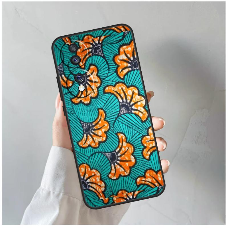 African Wax Fabric Case For Honor X9a X8a X6a X7a X6 X7 X8 X9 X9b X8b Honor 70 50 90 Lite Magic 5 6 Pro Cover