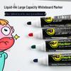 Erasable Large-Capacity Whiteboard Marker with Thick Round Tip for Office and Teaching.