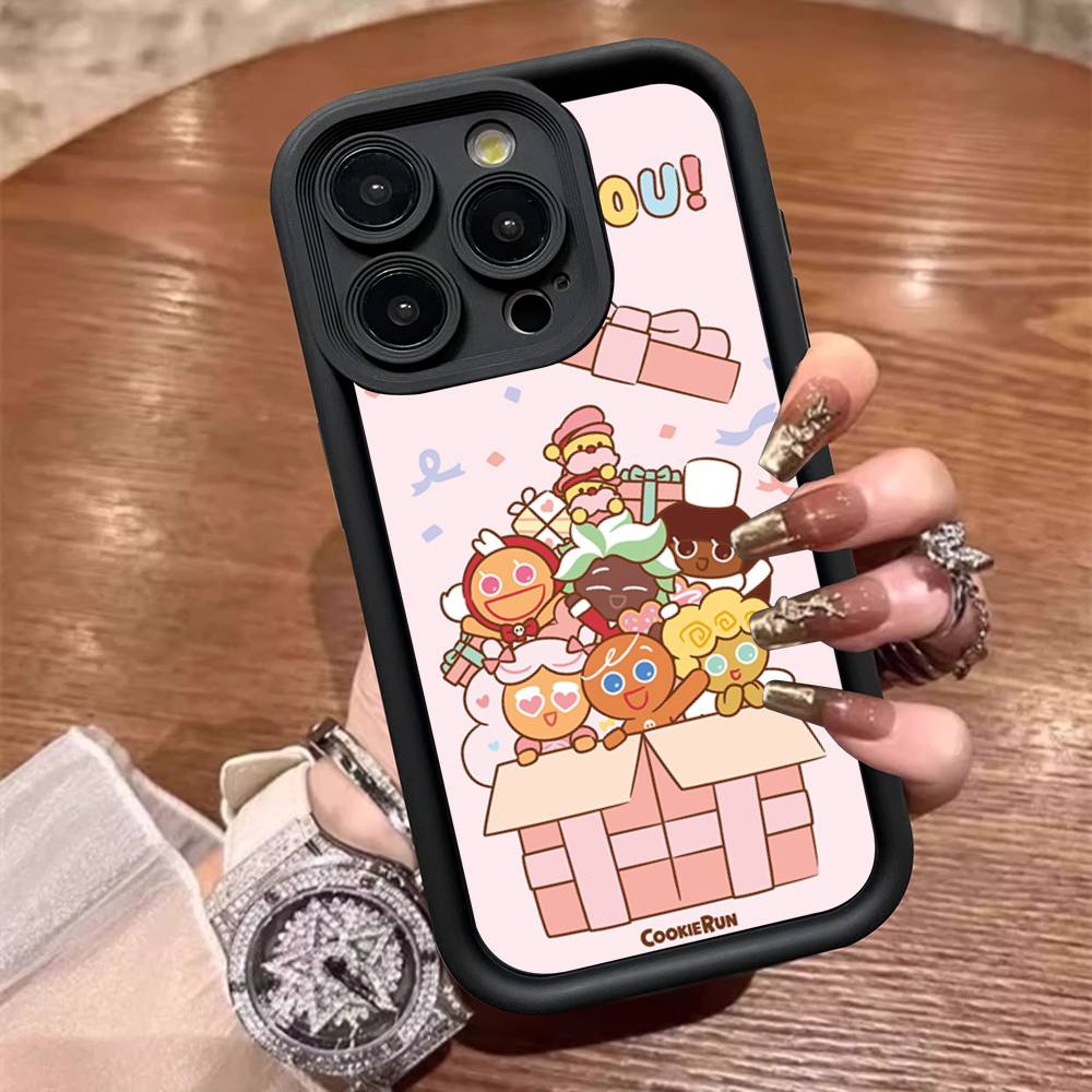 Mobile Game C-Cookie Run Kingdom Phone Case For IPhone 17 16 15 13 11 12 14 Pro Max Plus Silicone Cover Shell