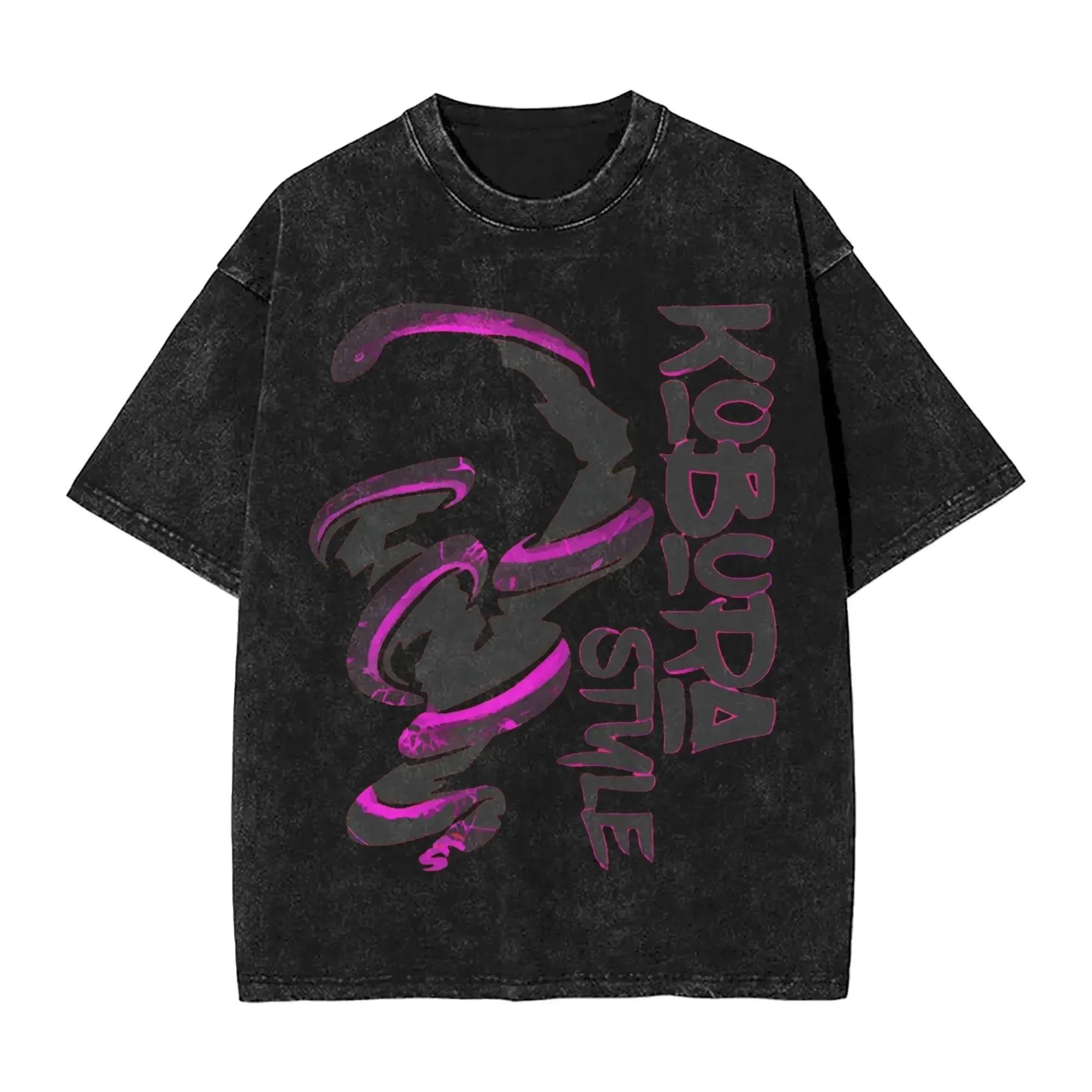 

Vintage Washed High School DxD Rias Gremory Graphic Print TShirt Unisex Harajuku Gothic Style Oversized Cotton Summer S