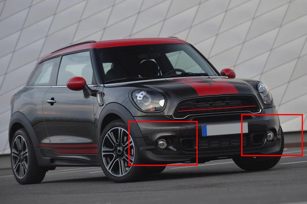 Car Fog Lamp Compatible With Mini For Countryman R60 2010 2011 2012 2013 2014