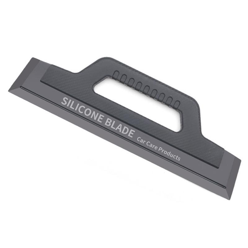 

SEAMETAL Soft Silicone Car Wash Wiper Handy Squeegee Water Window Wiper Drying Scraper Blade With Handle чёрный