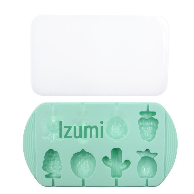 

Силиконовая форма для леденцов и сырных палочек с фруктовой тематикой и крышкой