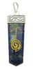 Lapis Lazuli Stone Flat Pendant Reiki Healing Crystal Chakra Balancing Therapy Symbol Spiritual