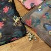 Vintage Japanese Style Cartoon Printing Large Capacity Makeup Storage Bag With Wash Bag Facility Cosmetic Bag For Travel