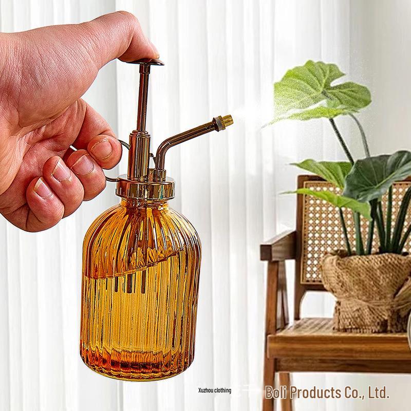 Retro Sunflower Stained Glass Spray Bottle for Gardening