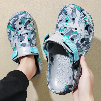 Summer Slippers For Men Outdoor Garden Clogs Couple Casual Shoes Luxury Sandals Comfort Home Soft Slippers 40-47
