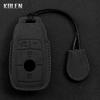 Car Remote Key Case Cover Shell For Mercedes Benz A C E S G Class Glc Cle Cla Glb Gls W177 W205 W213 W222 X167 Amg Leather Fob