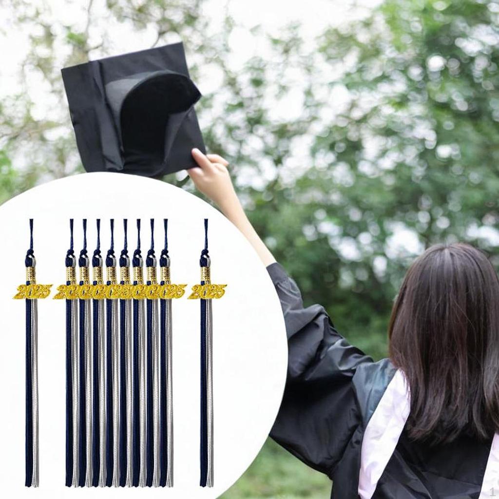 10 Pieces Conclusion Tassels Gift Decoration Party Accessories with Years of Charm