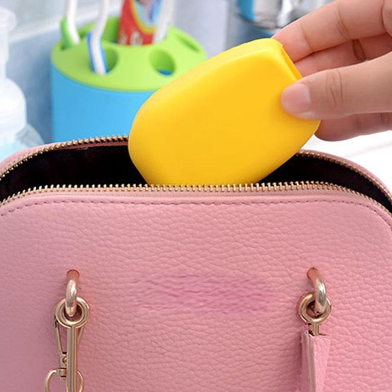 Конфетный Цвет Нескользящая Мини Стиральная Доска Маленькая Силиконовая Стирка Стирка Доска Чистящая Щетка Ручной Инструмент для Чистки жёлтый