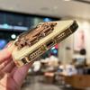 For iPhone 14 Pro Plating Astronaut Holder TPU Phone Case
