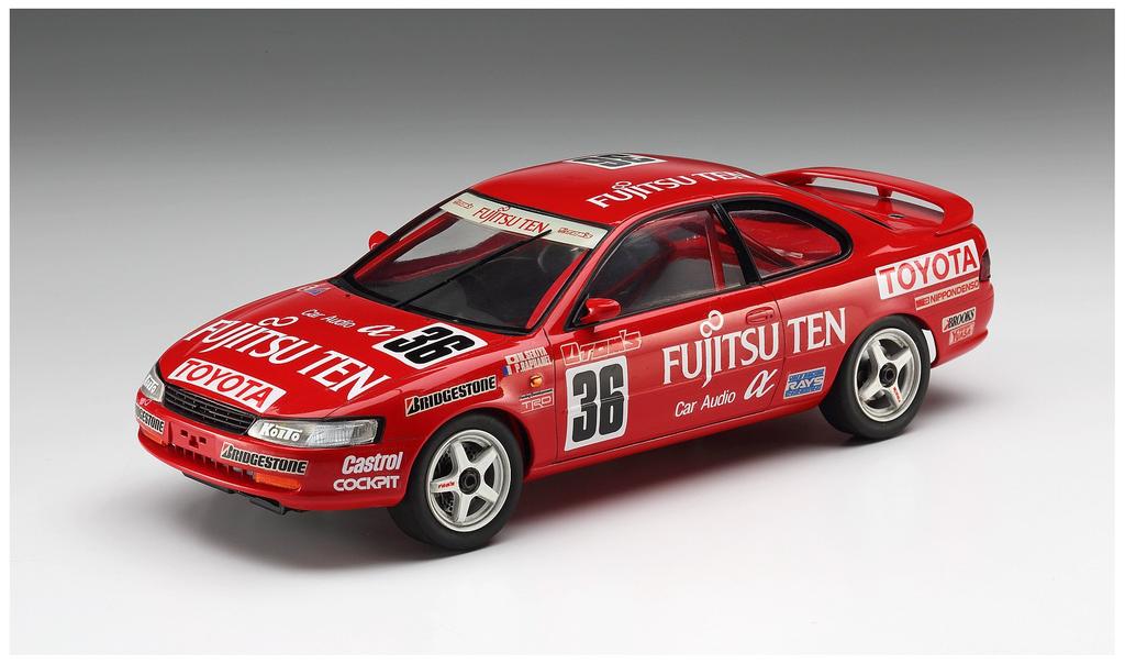 Hasegawa Fujitsu Ten Toms Corolla AE101 Plastic Model 20302 1/24