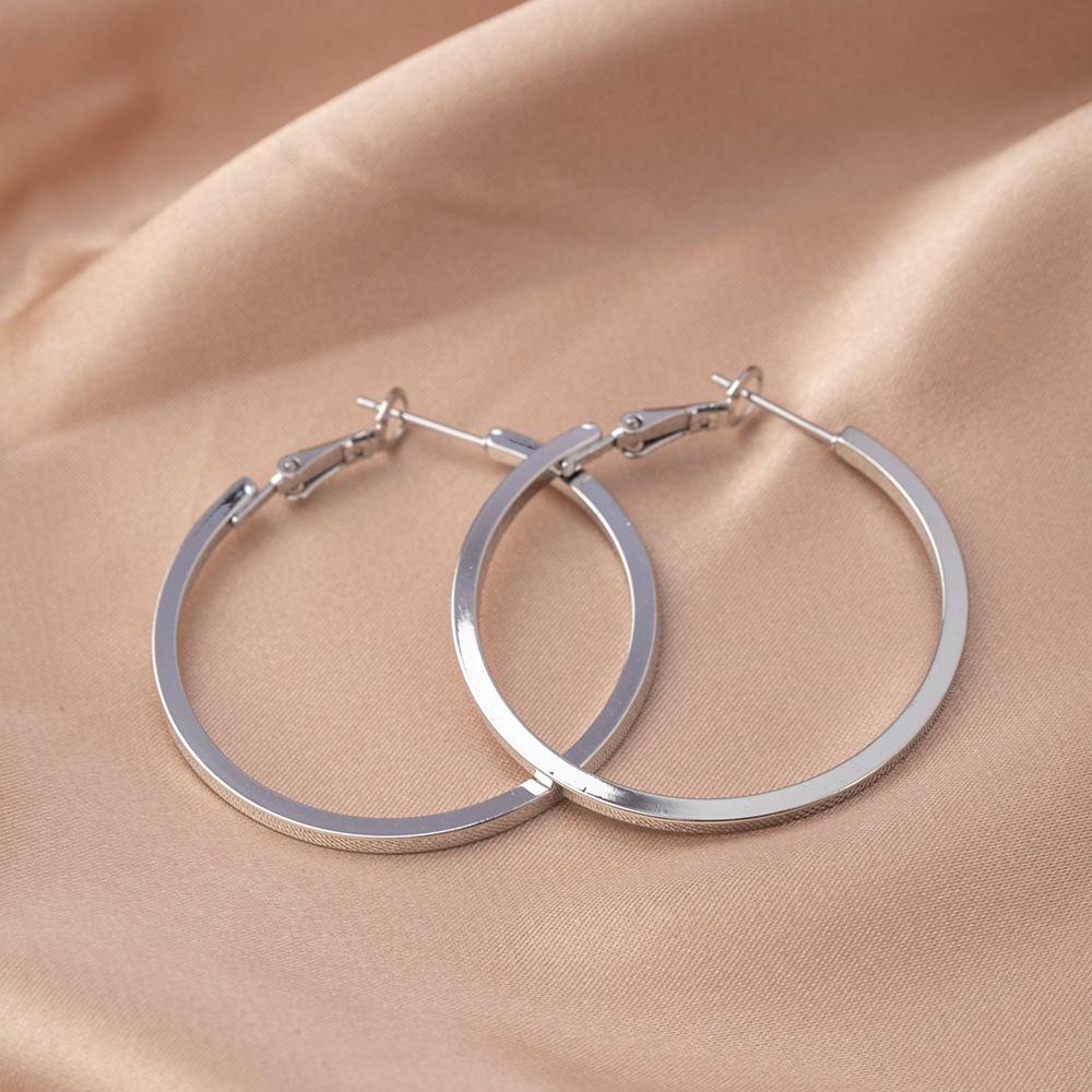 European American Style Luxury Stud Earrings: Elegant Cross-border Niche Hoops, Versatile Celebrity-inspired Accessories