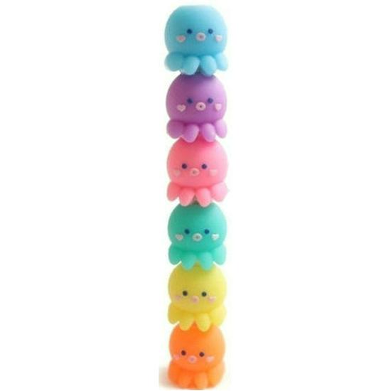 Capybara Refill Pen Set with Star, Heart, Irregular Plug, Lego, and Cat Themes
