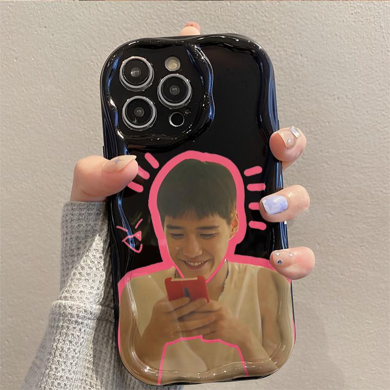 

Чехол для телефона для Iphone14 XS Plus 13 Max XR 12 7 X Pro 8 11, прямой чехол из ТПУ в корейском стиле iPhone 14 Pro Max чёрный