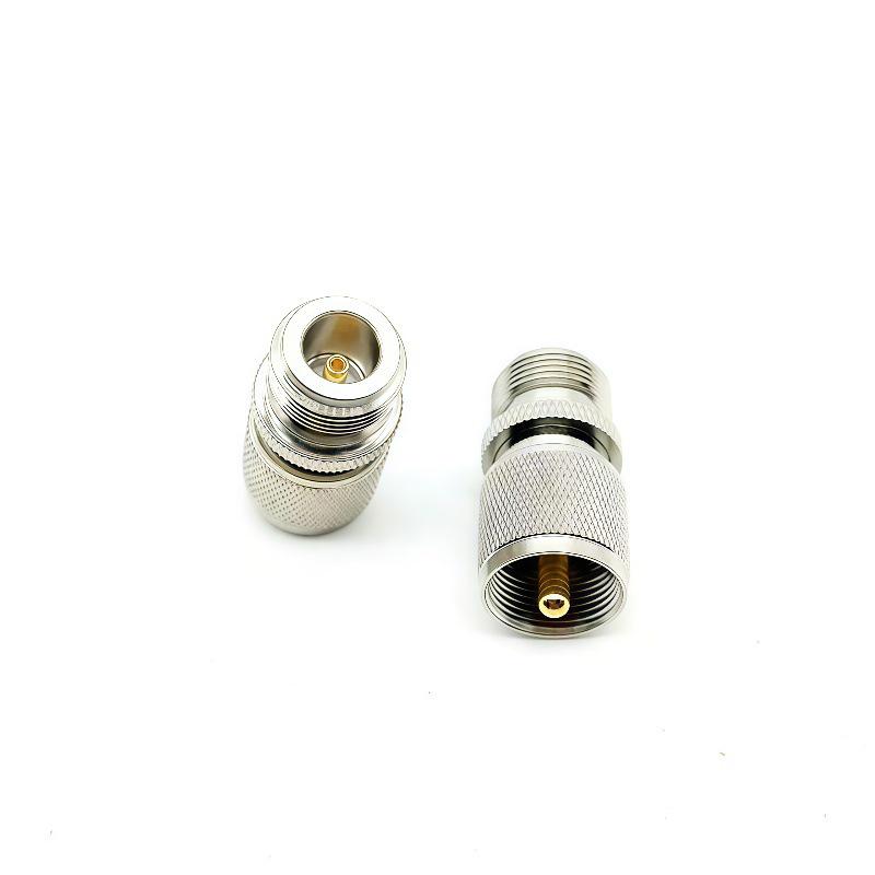All-Copper Type-N Male to Type-J Male, Type-M Female, Type-K Female SL16 Adapter, N Male to M Female UHF Converter.